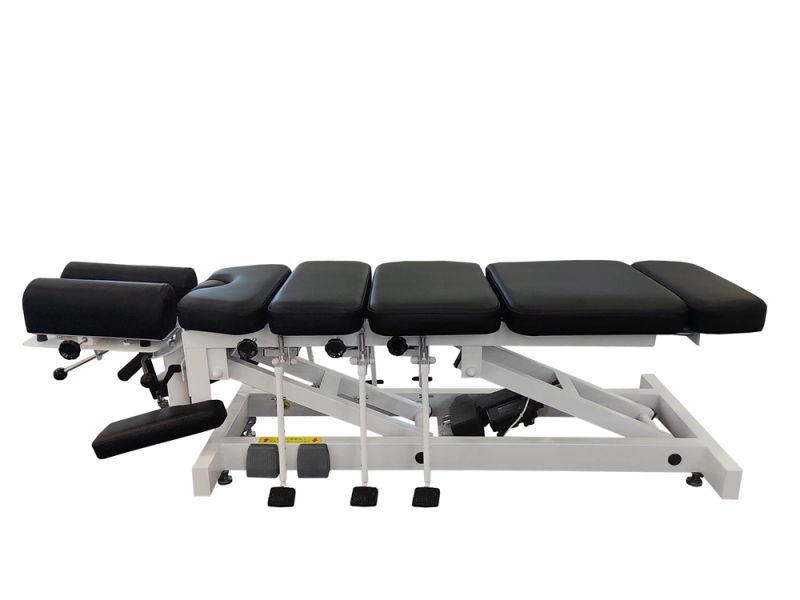 升降腳踩四節按摩床
